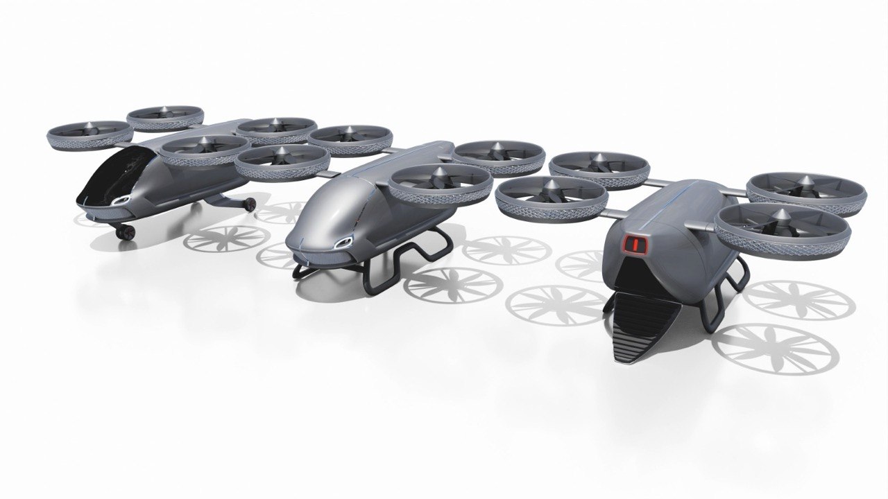 AVIASPACE family of eVTOL and drone development concepts